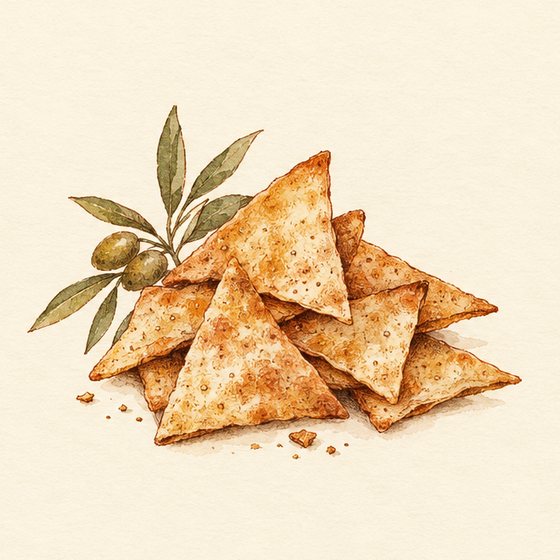 Illustration of Pita Chips